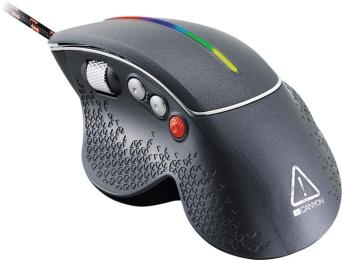 Миша Canyon Apstar GM-12 Black (CND-SGM12RGB)