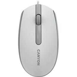 Миша Canyon M-10 Wired White Grey (CNE-CMS10WG)
