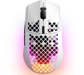 Бездротова миша SteelSeries Aerox 3 Wireless Snow White (62608)