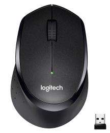 Бездротова миша Logitech M330 Silent Plus Black (910-004909)