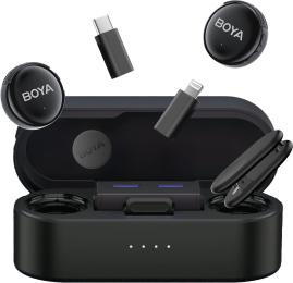 Мікрофон Boya LINK 3-01 Type-C/TRS/Lightning Black (LINK 3-01)