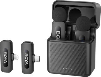 Мікрофон Boya BY-V3 combo Type-C/Lightning Black (BY-V3 Combo)