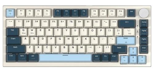 Клавіатура Attack Shark K85 RGB Magnetic Linear Switches (AS-6972792471556-B-UA) Blueberry (G-000003989)