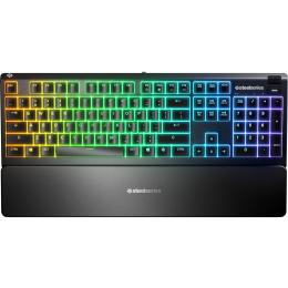 Клавіатура SteelSeries Apex 3 Whisper-Quiet Switches USB Black (64795)
