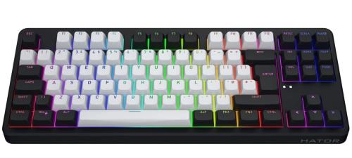 Клавіатура HATOR Rockfall 3 Mecha TKL Wireless Orange ENG (Англ.) ISO Black (HTK850EU)