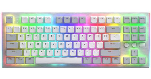 Клавіатура HATOR Gravity TKL Orange ENG (Англ.) White (HTK561)