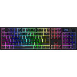 Клавіатура HATOR Skyfall 100 PRO Silent Switches Wireless UK-ISO (Англ.) Black (HTK4101EU)