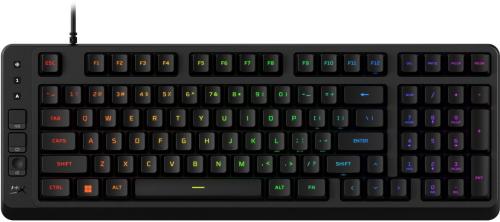 Клавіатура HyperX Alloy Origins EVE 1800 99key Red USB-A EN/UA RGB Black (B7JE0AA)