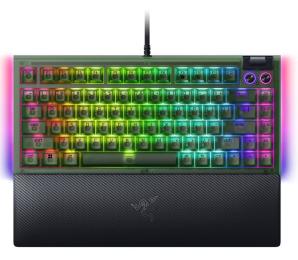 Клавіатура Razer BlackWidow V4 75% Compact Phantom Green (RZ03-05003300-R3M1)