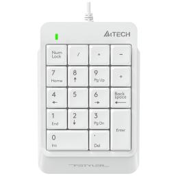 Клавіатура A4Tech Fstyler FK13P USB White (Numpad) (FK13P (White))