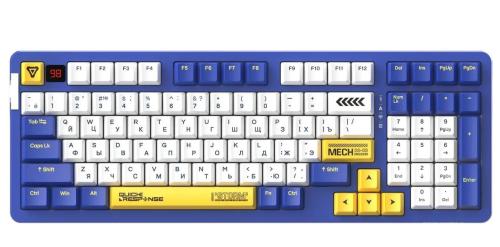 Клавіатура DAREU A98 Pro Blue White (KB-A98P-BL)