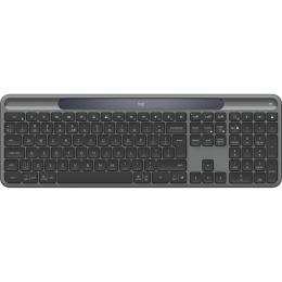 Клавіатура Logitech Slim Solar+ for Business 2.4GHZ/BT Graphite (920-013779)