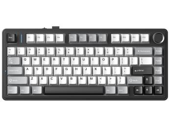 Клавіатура Aula F75 HE Wireless Keyboard Dragan King Magnetic Switch EN/UA Black/White (6978080506993)