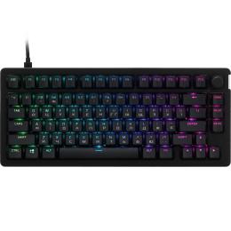 Клавіатура HyperX Alloy Rise 75key, Red, USB-A, EN/UA, RGB, чорний (7G7A4AA)