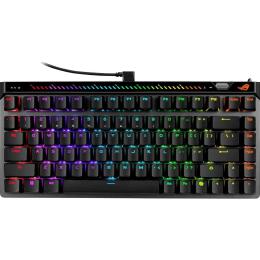 Клавіатура ASUS ROG Falchion Ace 75 HE HFX V2 Magnetic Switches USB-A EN RGB Black (90MP047H-BKUA20)