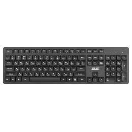 Клавіатура 2E KS260 Wireles EN/UA Black (2E-KS260WB)