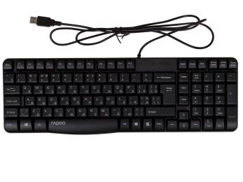 Клавіатура Rapoo N2400 USB Black (59709) (N2400 Black)