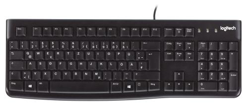 Клавіатура Logitech K120 Ukr USB Black (920-002643)