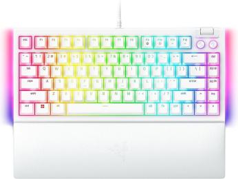 Клавіатура Razer BlackWidow V4 75% Mechanical Orange Switch USB White (RZ03-05001700-R3M1)