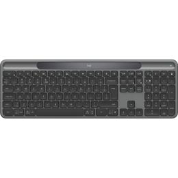Клавіатура Logitech Slim Solar+ 2.4GHZ/BT Graphite (920-013764)
