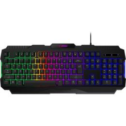 Клавіатура MSI FORGE GK100 Full Size EN/UA Black (S11-04UA221-HH9)
