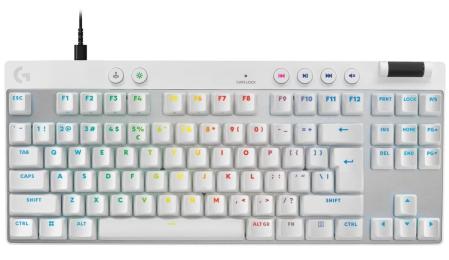 Клавіатура Logitech G PRO X TKL RAPID Gaming White (920-013242)