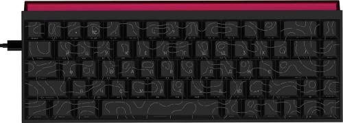 Клавіатура Ajazz NK68 Red switches Side Contour Black (NK68-R-S-B) U1