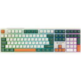 Клавіатура Canyon keyboard Shadder GKW-11 Mech RGB UK/US Wireless White (CND-SKBW11)