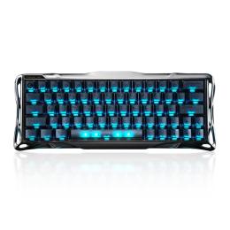 Клавіатура GravaStar Mercury V60 UFO Magnetic Gaming 8K USB-A RGB Gunmetal Smok (GSV60PRO_XTAL_S_BLK)
