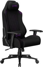 Ігрове крісло Lorgar CHA41 Premium Anti-Stain Fabric Black/Purple (LRG-CHA41-BK-PR)