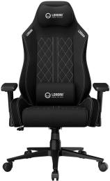 Ігрове крісло Lorgar CHA41 Premium Anti-Stain Fabric Black/White (LRG-CHA41-BK-WH)