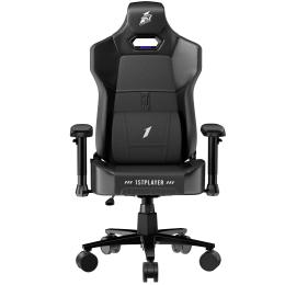 Ігрове крісло 1stPlayer K3 Fabric Black (K3-FC-BK)