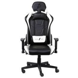 Ігрове крісло 1stPlayer FK2 Black White (FK2-BKWH)