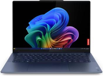 Ноутбук Lenovo 14.5 Yoga Slim 7 14Q8X9 2.9K OLED 90Hz/Snapdragon X Elite X1E-78-100/16GB/512 SSD/Qualcomm Adreno X1/W11H/Cosmic Blue (83ED0001US)