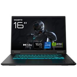 Ноутбук GIGABYTE 16 Gaming A16 CTHI3UA894SD WUXGA IPS 165Hz/i7-13620H/16GB/1TB/RTX 5050 8GB/DOS/Black (CTHI3UA894SD)