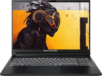 Ноутбук Dream Machines 15.3 RT5050-15 FHD+ IPS/Ryzen 9 AI HX 370/16GB/1TB/RTX 5050 8GB/DOS/Black (RT5050-15UA26)