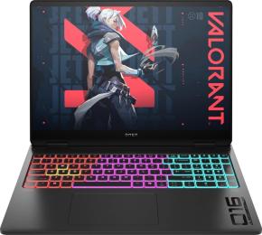 Ноутбук HP 16 Omen Max 16-ak0000 Gaming Full HD+ IPS 165Hz/Ryzen 7 AI 350/16GB/512 SSD/RTX 5070 Ti 12GB/W11H/Shadow Black (D60YDU8) U1