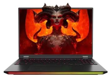 Ноутбук Dream Machines 16 RT5070TI-16UA22 WQXGA 300Hz/R9-9955HX/32GB/2TB/RTX 5070 Ti 12GB/DOS/Black (RT5070TI-16UA22)