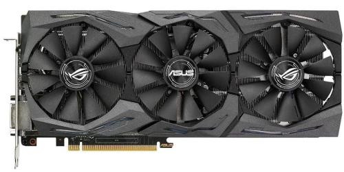Відеокарта ASUS AMD Radeon RX 480 8Gb ROG Strix OC (ROG-STRIX-RX480-O8G-GAMING) (GDDR5, 256 bit, PCI-E 3.0 x16) Б/в