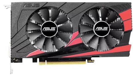 Відеокарта ASUS GTX 1050 2Gb Expedition OC (EX-GTX1050-O2G) (GDDR5, 128 bit, PCI-E 3.0 x16) Б/в