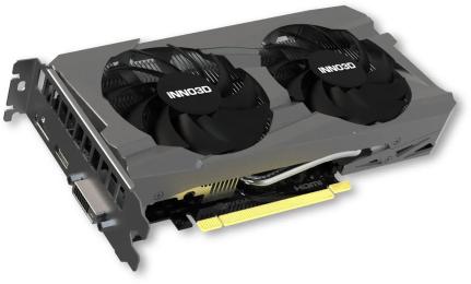 Відеокарта Inno3D RTX 3050 6GB TWIN X2 V2 (N30502-06D6-1880VA60) (GDDR6, PCI-E v4.0 x8)