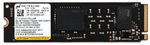 Накопичувач SSD Micron m.2 NVMe 1TB (MTFDKBA1T0QGN) Б/в