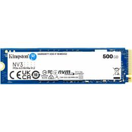Накопичувач SSD Kingston m.2 NVMe 500GB NV3 PCIe 4.0 480 512 (SNV3S/500G)