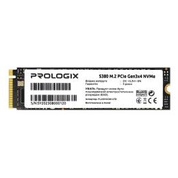 Накопичувач SSD ProLogix m.2 NVMe 256GB S380 TLC 240 250 (PRO256GS380)