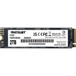 Накопичувач SSD Patriot m.2 NVMe 2TB P320 (P320P2TBM28)