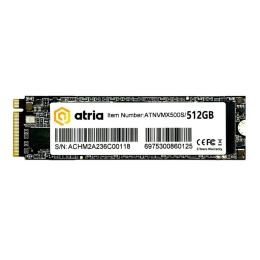 Накопичувач SSD ATRIA m.2 NVMe 512GB X500S NVMe PCIe 3.0 NVMe ATNVMX500S/512 480 500 (ATNVMX500S/512)