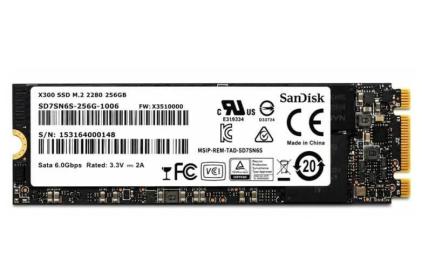 Накопичувач SSD Sandisk m 2 Sata 256Gb X300 (SD7SN6S-256G-1006) Б/в
