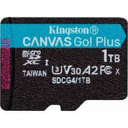 Карта пам'яті Kingston MicroSDXC 1TB UHS-I/U3 Class 10 Canvas Go! Plus R200/W160MB/s (SDCG4/1TBSP)