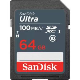 Карта пам'яті Sandisk 64Gb SD (SDSDUNR-064G-GN3IN)