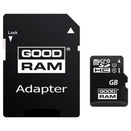 Карта пам'яті GoodRam MicroSDXC 64GB UHS-I Class 10 + SD-adapter (M1AA-0640R12)